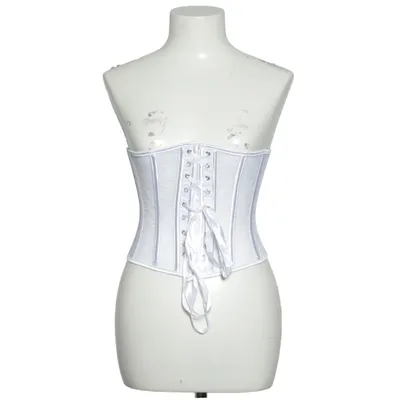 Korsett (Vit) Elastan, Polyester