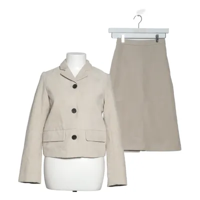 Jakkesæt med nederdel (Beige) fra H&M Polyester
