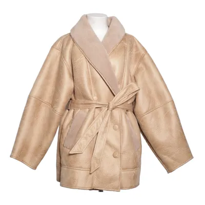 Shearlingjacka (Beige) från NA-KD