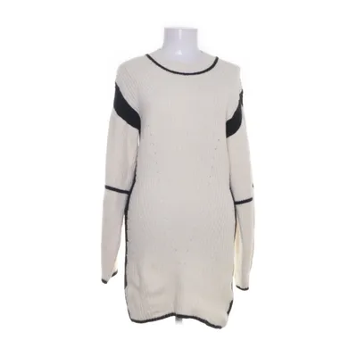 Klänning (Vit, Svart) från Dagmar Bomull, Polyamid, Ull