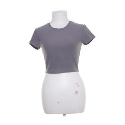 Crop top (Washed Alosoft Crop Finesse Short Sleeve) fra Alo Elastan, Polyester