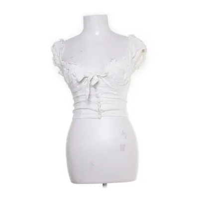 Crop top (Hvid) fra Princess Polly Linned