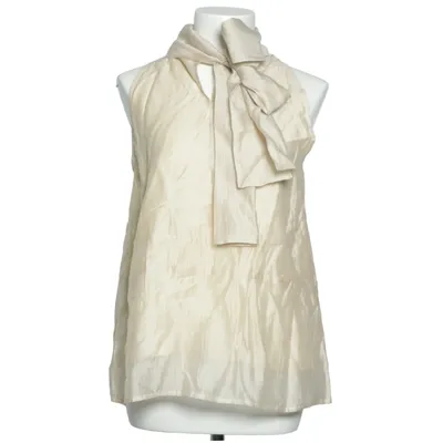 Haut (Beige) de One and Other Lin, Polyester, Tencel, Viscose