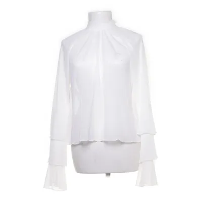 Bluse (Frill Mesh Blouse) fra Nelly Elastan, Polyester