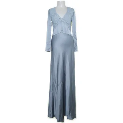Evening gown (Blue) from Malva Florea Polyester, Viscose, Elastane