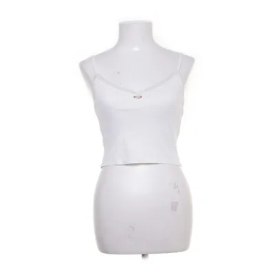 Crop top (Hvid) fra Urban Outfitters Bomuld