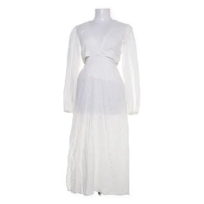 Långklänning (Vit) från Suboo Bomull, Viskos