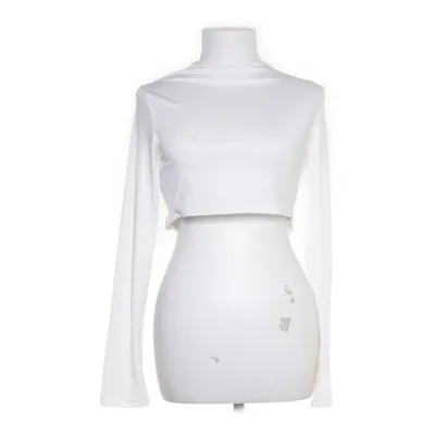 Topp (Vit) från Shein Elastan, Polyester