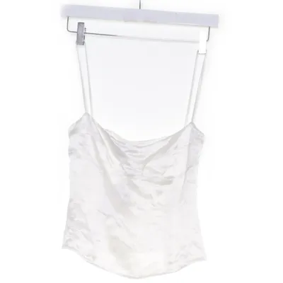 Top (Wit) van Maison Essentiele Acetaat, Polyester