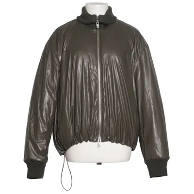 Bomberjakke (Grøn) fra CPH Studios Akryl, Elastan, Polyamid, Polyester, Polyurethan, Viscose, Uld