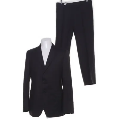 Kostym (Brun) från Prada Polyester, Viskos, Ull