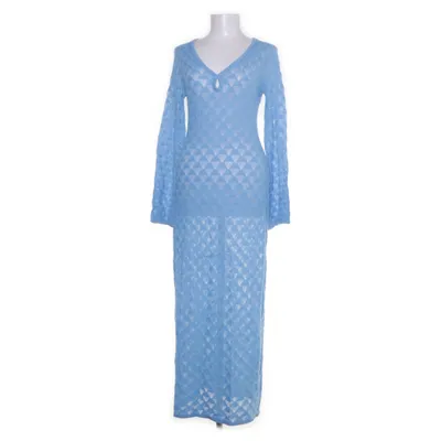 Långklänning (Blå) från STOCKH LM Studio Akryl, Bomull, Polyester, Viskos