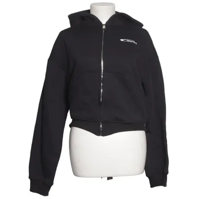 Capuchon sweater (Zwart) van Exercere Katoen, Polyester