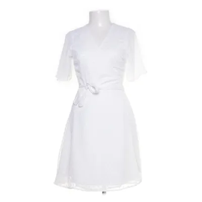 Omlottklänning (Vit) från Bubbleroom Polyester