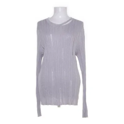 Tröja (Grå, Silverfärgad) från ASOS Design Metallfiber, Polyamid, Viskos