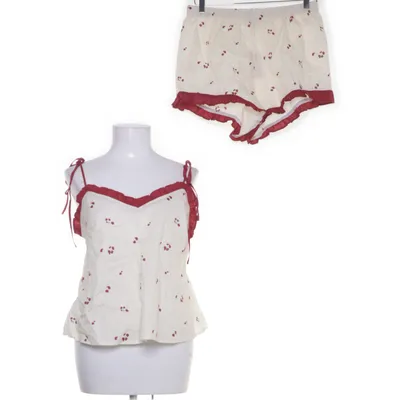 Pyjamas (Beige, Röd) från Adoore Bomull