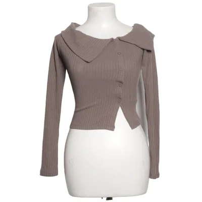 Crop top (Grå) från Gina Tricot Elastan, Polyester, Viskos
