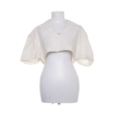 Crop top (Hvid) fra Jacquemus Bomuld, Hamp