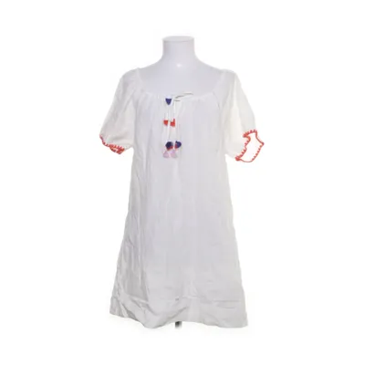 Klänning (Vit) från J.Crew Bomull, Linne