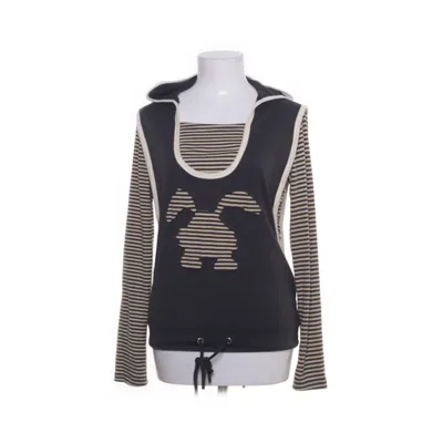 Huvtröja (Svart, Beige) från Wen Ni Elastan, Polyester