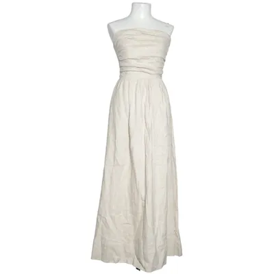 Långklänning (Beige) från M-KAE Bomull, Elastan, Polyester