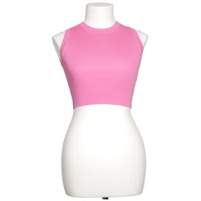 Crop top (Rosa) från Zara Polyamid, Viskos
