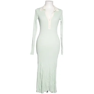 Långklänning (Grön, Vit) från Adoore Polyamid, Viskos