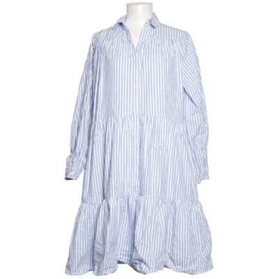 Blousejurk (Blauw, Wit) van Ellos Katoen