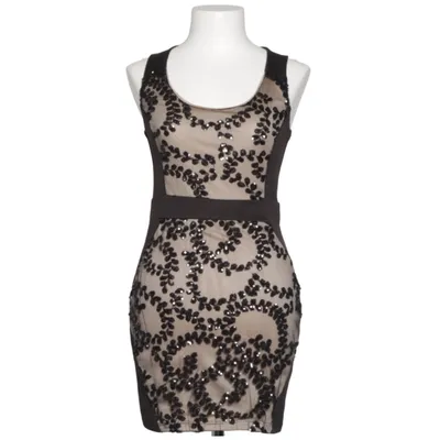 Cocktailjurk (Zwart, Beige) van Just Me