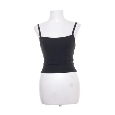 Crop top (Sort) fra Nakedvice Elastan, Nylon