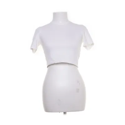 Crop top (Vit) från Weekday Bomull, Elastan