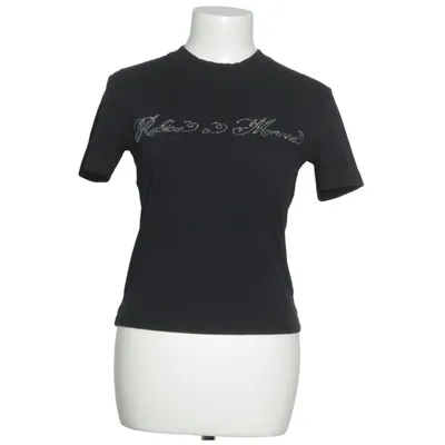 T-shirt (Sort) fra Scuffers Bomuld, Elastan