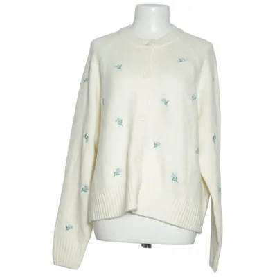 Strickjacke (Weiß) von Threadbare Acryl, Elasthan, Polyamid