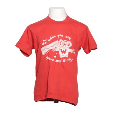 T-shirt (Rood) van Screen Stars Katoen, Polyester
