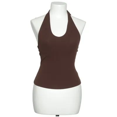 Halternecktopp (Brun) från Venderby's Elastan, Polyester