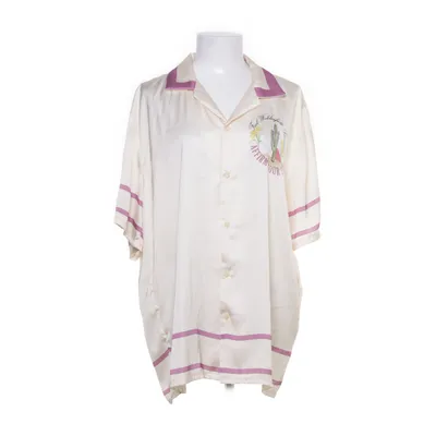Kortærmet skjorte (Beige, Flerfarvet) fra Zara Polyester