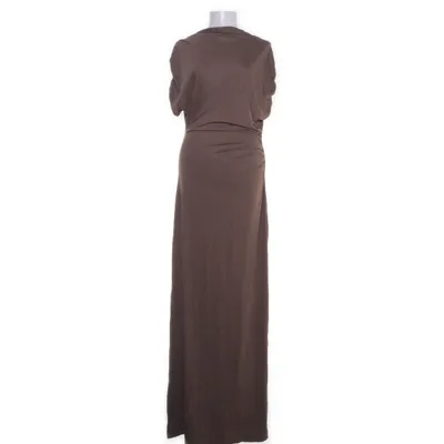 Maxi dress (Brown) from NA-KD Elastane, Viscose
