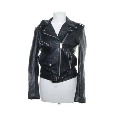 Bikerjakke (Sort)