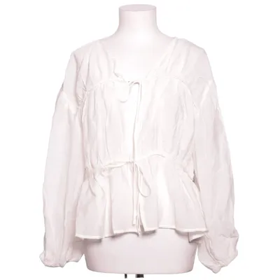 Blus (Vit) från Lindex Polyamid, Viskos