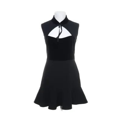 Klänning (Svart) från Valentino Polyester, Ull, Elastan