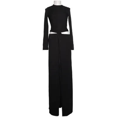 Långklänning (Svart) från Leau Elastan, Polyester, Viskos