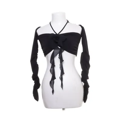 Crop top (Sort) fra NBD Elastan, Polyester