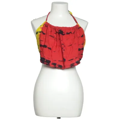Neckholder Top (Rot, Gelb, Grün, Mehrfarbig)