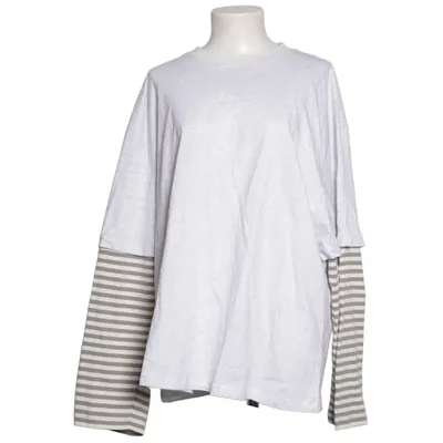 Long sleeve T-shirt (Gray, White) from Lioness Cotton
