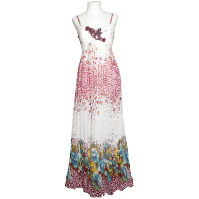 Långklänning (Vit, Flerfärgad) från Azara Polyester