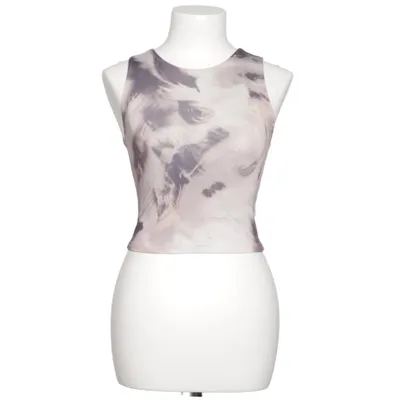 Crop top (Flerfärgad) från Public Desire Elastan, Polyester