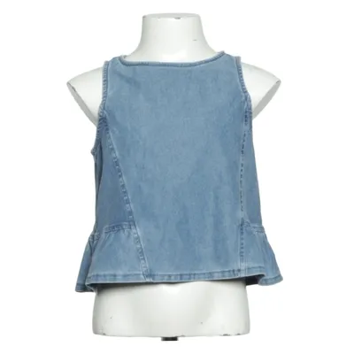 Top (Blauw) van H&M Katoen, Polyester, Elastaan