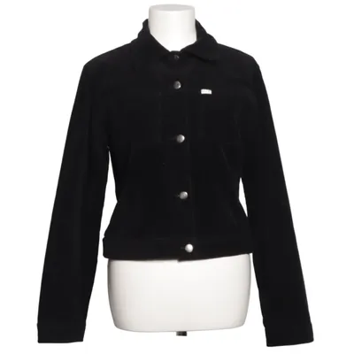 Jacke (Schwarz) von Fransa Baumwolle, Elasthan