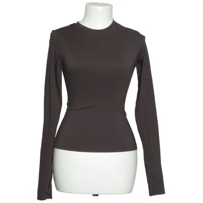Lange mouwen shirt (Bruin) van Adanola Elastaan, Polyamide