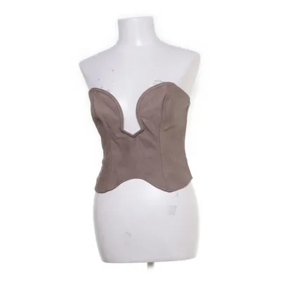 Tubtopp (Brun) från Mistress Rocks Bomull, Elastan, Polyester, Polyuretan